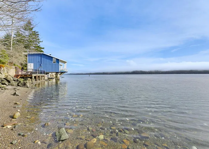 Decks & Views: Waterfront Shelton Home
