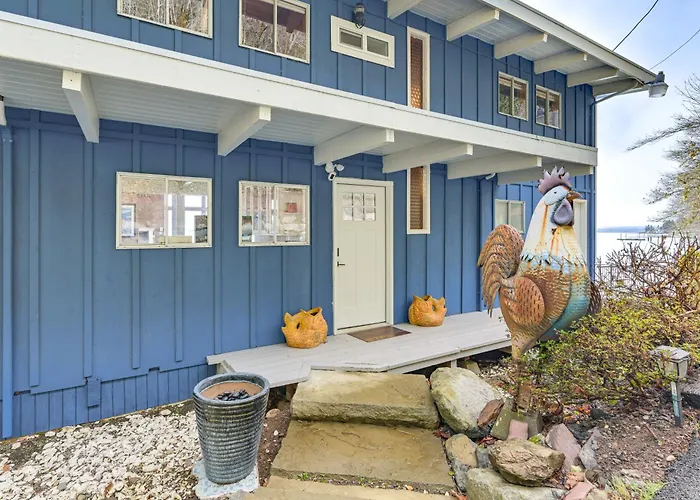 Decks & Views: Waterfront Shelton Home