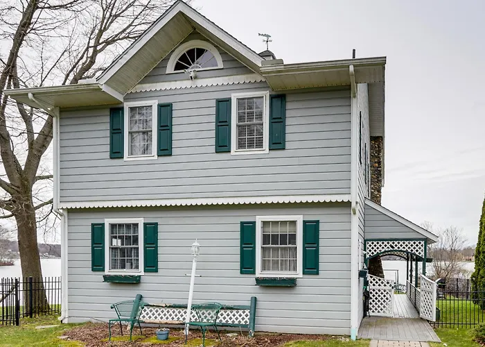 Lake Views & Dock Access - Pittsfield Cottage!
