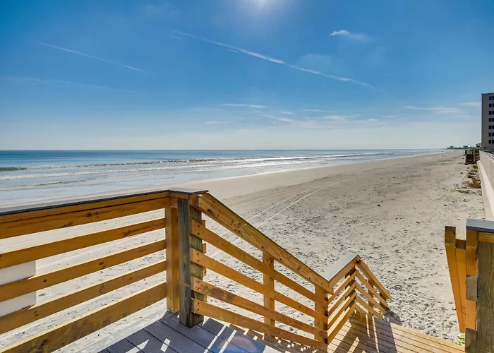 Beachfront Condo W/ Pool Access In Ponce Inlet