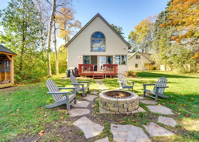 Lake Huron Vacation Rental W/ Private Beach!