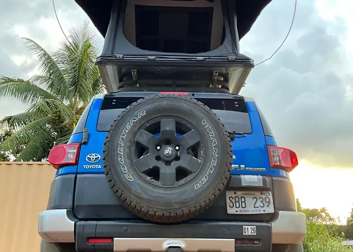 Kauai Adventure Fully Equipped Fj Cruiser Rooftop Camper