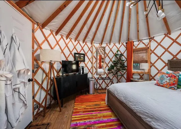 Rustic Luxe Yurt- Unit #1