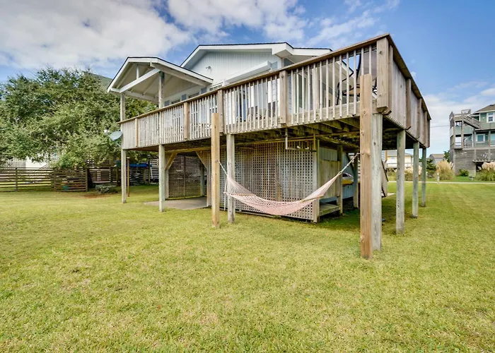 Frisco Coastal Paradise W/ Boat Dock & Water Views
