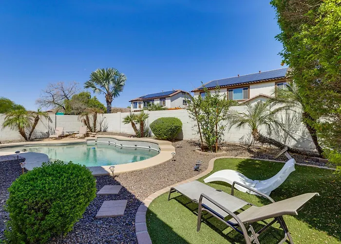4 Mi To Luke Afb: Family Home W/ Pool & Grill