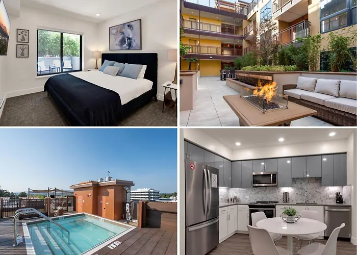 Elevator-King Bed-Walk Downtown-Free Garage Parking-Laundry