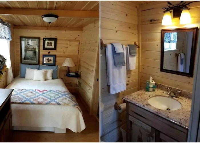 Countryside Cabin Rental For Three In Mountains Of Darby, Montana