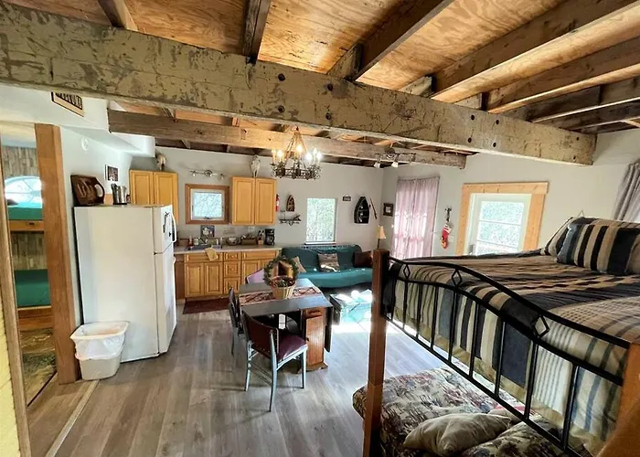 Two-Story Cabin Rental For Large Groups Along Hamilton Creek In Marble Falls, Texas