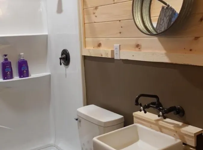 Cozy Coyote A-Frame Tiny Cabin