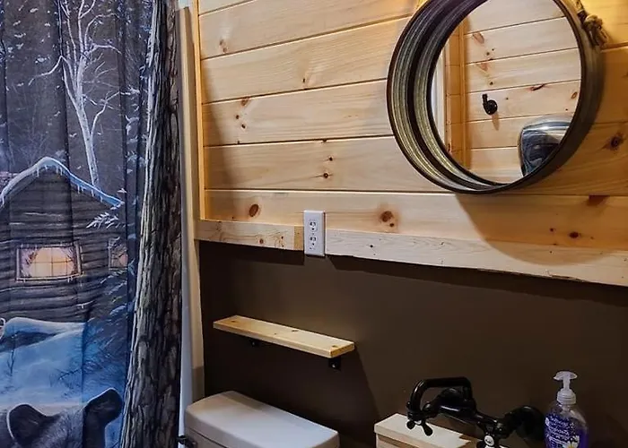 Cozy Coyote A-Frame Tiny Cabin