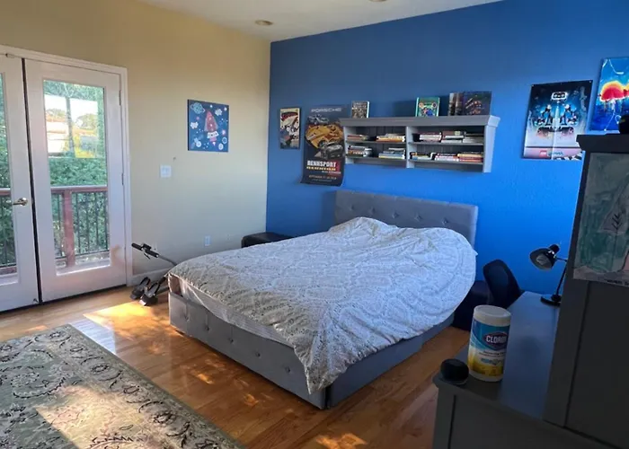Big Bright Burlingame Hills Bay View Home