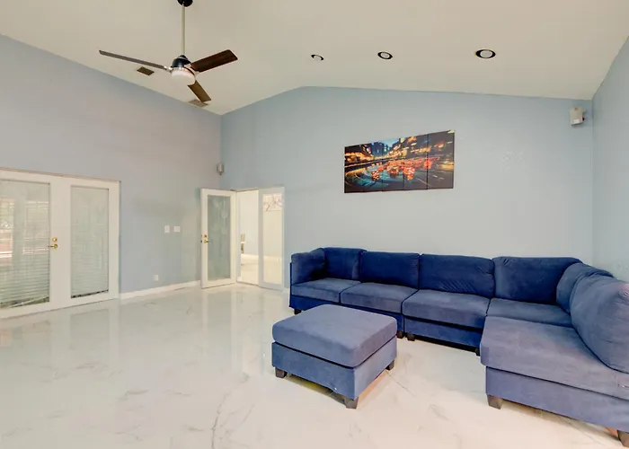 4Br Lakeview Vacation Home With 5Beds, Sleeps 10, Game Room, Mins To Sawgrass Mills