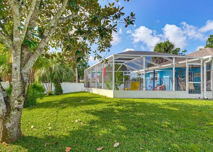 Fenced Yard, Game Room: Family Home In Sebastian!