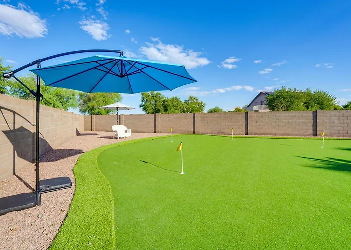 Putting Green & Pool! Peoria Home Near Sports