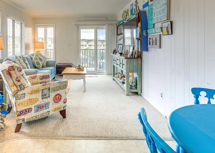 Steps To Sand! Condo W/ 2 Pools In Atlantic Beach