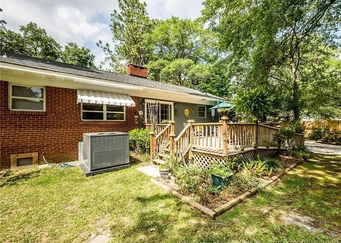 Central Located Large Home On Quiet Wooded Street
