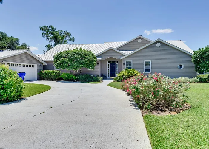 Waterfront Lake Placid Home With Private Dock!