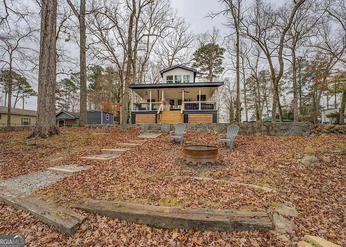 Lakefront Getaway On Jackson Lake - 3Br-2Ba-Hottub