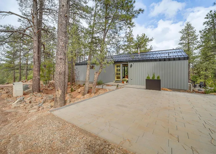 Modern Cabin Living! Mtn-View Gem In Munds Park