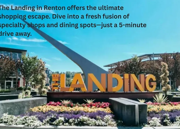 Modern Deluxe Kitchen, King Bed, Laundry, Dt Renton Close To Valley Med & Seatac