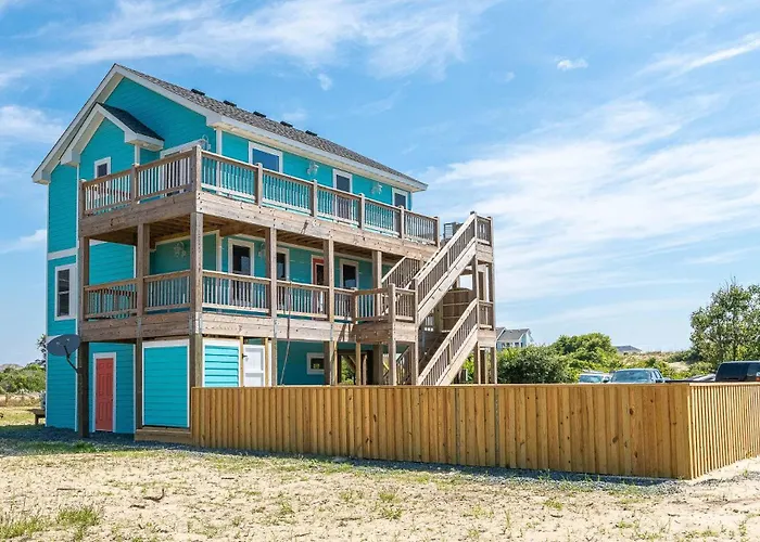 Paradise Again - 4X4 Carova Beach, Great Ocean Views, Pool, Hot Tub, Pets Ok, Flex Stays, Events