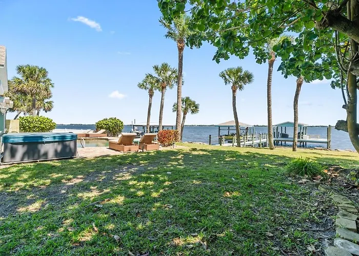 Game Room Theater Luxurious Waterfront Retreat