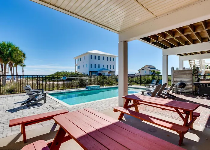 Beachfront Paradise W/ Pool On St. George Island!