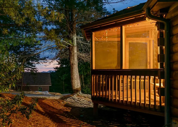 Sugar Hill Cabin 45 Min To Asheville Hot Tub Fire Pit