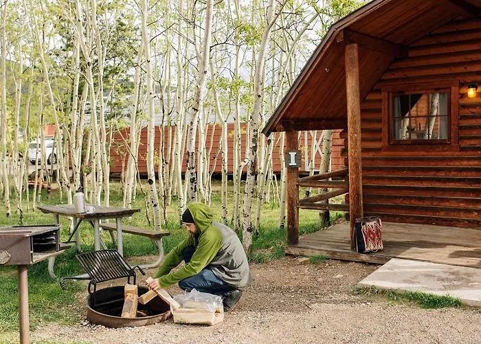 Colorado Glamping Adventures In Golden Gate Canyon Park, In This Cute Cabin Rental