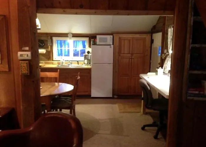 Charming And Secluded Log Cabin Rental On Small Farm Near Lake Michigan