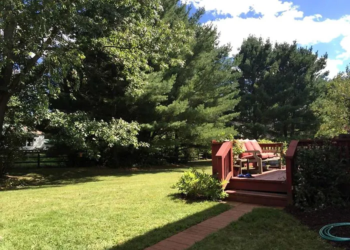 Authentic Mongolian Yurt For A Serene Healing Retreat In Saratoga Springs, New York