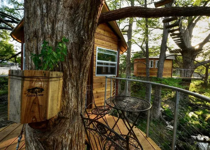 Adventures Await At This Stunning Tree House Retreat In Texas