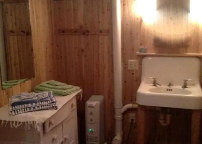 Charming And Secluded Log Cabin Rental On Small Farm Near Lake Michigan