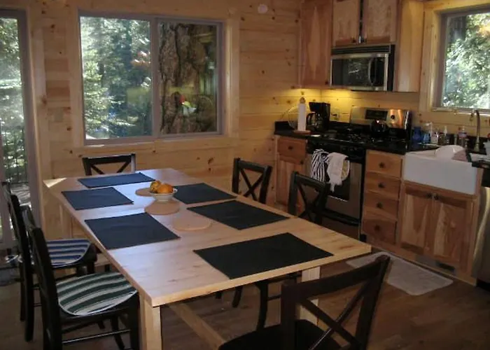 Exceptional Riverside Cabin Rental In The Trees Near Pinecrest Lake, California