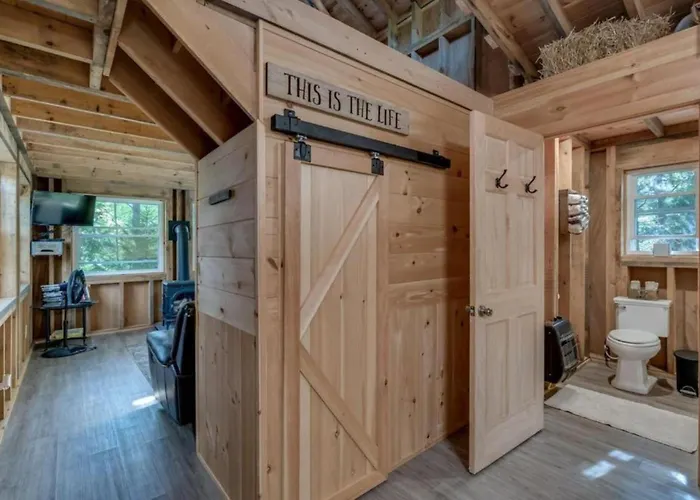 Romantic Cabin Rental Overlooking Otter Creek In The Adirondacks Of Upstate New York