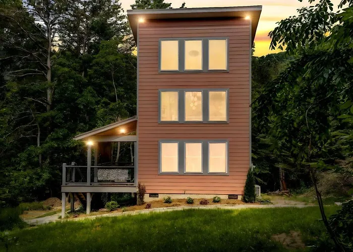 Unique Barbie-Themed Pink Cabin In Black Mountain, North Carolina