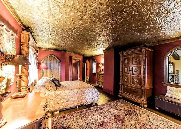 Regal Suite Rental In Breathtaking Castle Near Lake George, Upstate New York