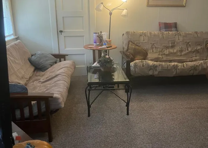 Charleston, Sc Themed - Private 1 Queen Bed 1 Bath Apartment 2 Futons That Fold Out Flat To Sleep On & Leather Love Seat Gas Logs In Living Room Full Kitchen Poker Bumper Pool Table Conveniently Located In Columbia South Carolina 1 Queen Bed & 2 Sofa