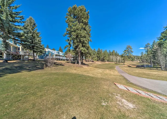 Cloudcroft Townhome W/ Deck - 1 Mi To Burro Ave!