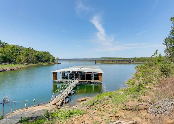 Walk To Greers Ferry Lake! Home W/ Dock Access