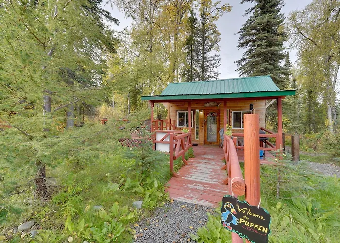Fish, Hike & Explore: Lakefront Cabin In Soldotna