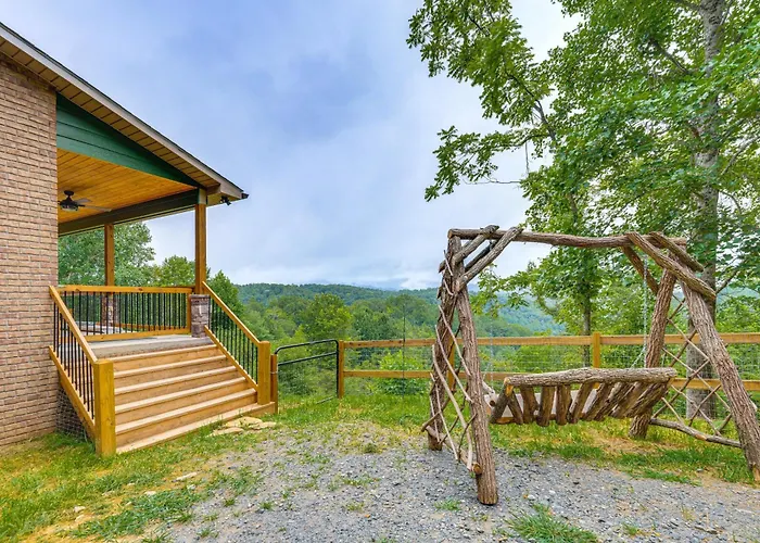 Modern Cabin W/ Sweeping Views In Blue Ridge Mtns!