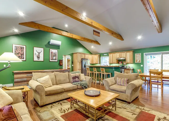 Year-Round Loon Lake Retreat: Ski, Hike, Explore!