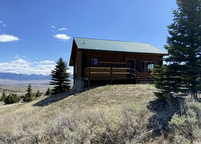 Secluded Montana Cabin With Stunning Madison River Valley Views, Near Ennis, Mt