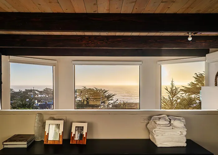 Newly Updated W Stunning Ocean View In Moss Beach Near San Francisco Bay Area