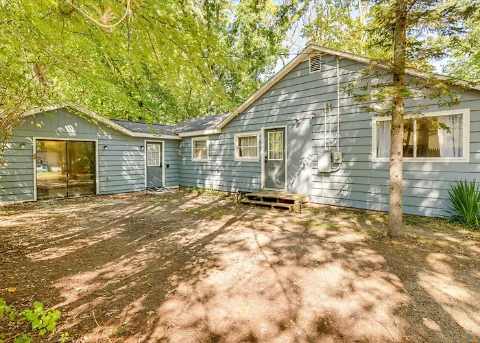 Hunt, Snowmobile, Fish: Accessible Baldwin Home