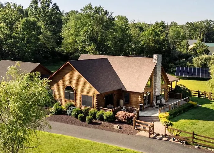 Private Luxury Log Cabin