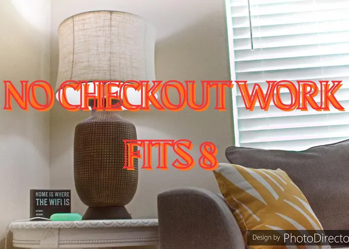 No Checkout Work! New Family Friendly Stay!