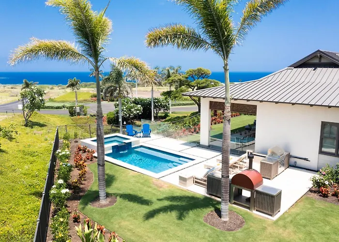 ❤Pih❤ Blue Serenity ~ Sleeps 14 ~ Private Pool Spa Detached Ohana Suite