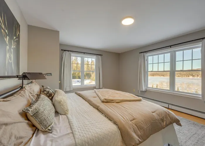 Spacious Eagle Lake Home W/ Fireplace & Deck